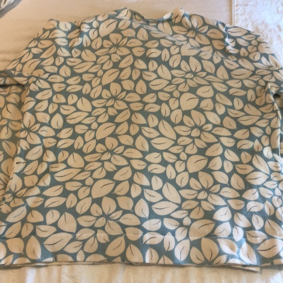 Beautiful teal and cream cardigan with silver bling on the front. XL - Picture 5 of 6